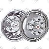 Ford Super Duty F450/550 2003-2004 Chrome Wheel Simulators (19.5" 8 Lugs) 