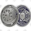 Ford Super Duty F450/550 2005-2012 Chrome Wheel Simulators (19.5" 10 Lugs) 