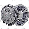 Chevrolet Silverado 4500 2005-2010 Chrome Wheel Simulators (19.5" 8 Lugs 6 Inch Wide Wheel) 