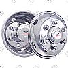 Dodge Ram 3500 2007-2011 Chrome Wheel Simulators (19.5" 8 Lugs) 