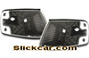 Honda CRX 88-89 JDM Style Black Corner Lamp