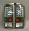 Ford Expedition 1997-2002 LED Tail Lights Black