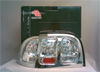 Ford Mustang 94-98 Chrome Clear LED Tail Lights