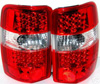 GMC Yukon 2000-2004 LED Tail Lights Red/Chrome