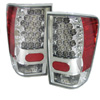 Nissan Titan 2004-2006 Chrome LED Tail Lights