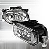 Mercedes Benz E Class  1996-1999 Clear Crystal Fog Lights