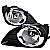 Toyota Camry 2010-2011 Clear Fog Lights