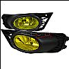 Honda Civic 4dr 2009-2012 Yellow OEM Fog Lights