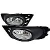 Honda Civic 4dr 2009-2011 Clear OEM Fog Lights