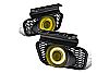 Chevrolet Silverado  2003-2006 Yellow Halo Projector Fog Lights