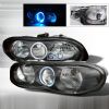 Chevrolet Camaro 1998-2001 Black Euro Headlights  