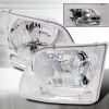 Ford F150 1997-2003 Chrome Euro Headlights  