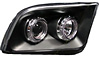 Ford Mustang 2005-2006 Black Projector Headlights