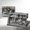 Jeep Grand Cherokee 1993-1998 Chrome Euro Headlights  