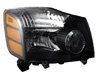 Nissan Armada 2004-2007 Black Headlights