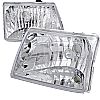 Ford Ranger 1998-2001 Chrome Euro Headlights  