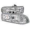 Chevrolet S10 Blazer 1998-2004 Chrome Euro Headlights  