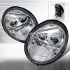 Volkswagen Beetle  1998-2005 Chrome Halo Projector Headlights  W/LED'S