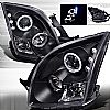 Ford Fusion  2006-2009 Black  Projector Headlights  