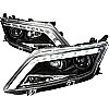 Ford Fusion  2010-2012 Black  Projector Headlights  