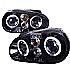 Volkswagen Golf 1999-2003 Gloss Black Smoked Lens Projector Headlights