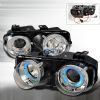 Acura Integra  1994-1997 Chrome Dual Halo Projector Headlights  