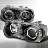 Acura Integra  1994-1997 Black Halo Projector Headlights  