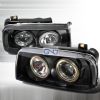 Volkswagen Jetta  1993-1998 Black  Projector Headlights  