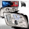 Ford Mustang  2005-2009 Chrome Halo Projector Headlights  W/LED'S