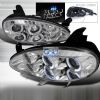 Mazda Miata  2001-2005 Chrome Halo Projector Headlights  W/LED'S