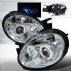 Dodge Neon  2003-2005 Chrome Halo Projector Headlights  W/LED'S