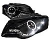 Volkswagen Passat  2006-2010 Black R8 Style Projector Headlights  