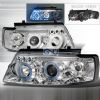 Volkswagen Passat  1997-2000 Chrome Halo Projector Headlights  W/LED'S