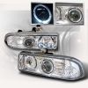 Chevrolet S10 Pickup  1998-2004 Chrome Halo Projector Headlights  