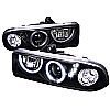 Chevrolet S10 Pickup  1998-2004 Black  Projector Headlights  