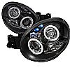 Subaru WRX  2002-2003 Black  Projector Headlights  