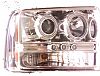 Ford Super Duty 2005-2007 Chrome Projector Headlights