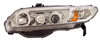 Honda Civic 2 Door 06-08 Chrome Projector Headlights