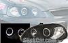 Honda Civic 96-98 JDM Style Projector Headlights w/Rim Black/Clear