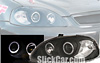 Honda Civic 99-00 JDM Projector Headlights w/Rim Black/Clear
