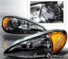 Pontiac Grand Am 1999-2006 Black Headlights