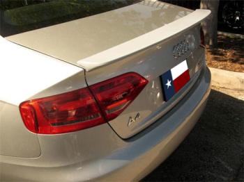 Audi A4   2009-2010 Factory Style Rear Spoiler - Painted