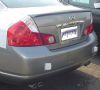 Infiniti M35   2006-2007 Lip Style Rear Spoiler - Painted