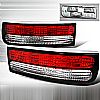 Nissan 300ZX  1990-1996 Red / Clear Euro Tail Lights 
