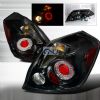 Nissan Altima  2007-2009 Black LED Tail Lights 