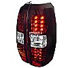 Chevrolet Avalanche  2007-2009 Red LED Tail Lights 