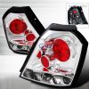 Chevrolet Aveo  2004-2008 Chrome Euro Tail Lights 