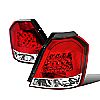 Chevrolet Aveo Hatchback 2004-2008 Red LED Tail Lights 