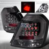 Chevrolet Aveo  2007-2011 Smoke LED Tail Lights 