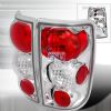 Chevrolet Blazer  1995-2004 Chrome Euro Tail Lights 